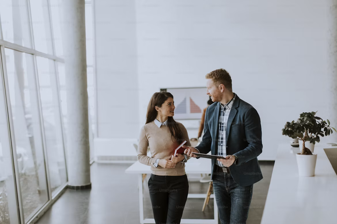 Walking the floor with the incoming operator